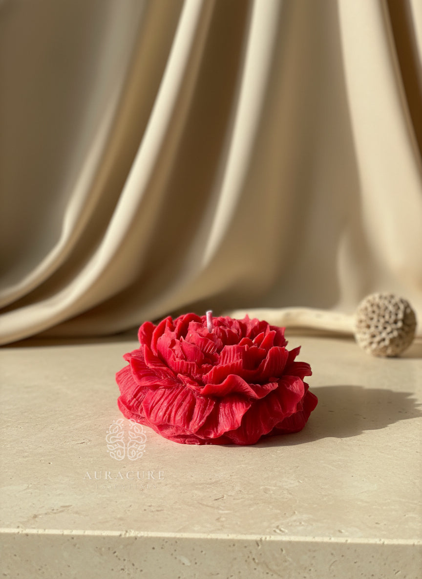 Grande Peony Bloom Candle