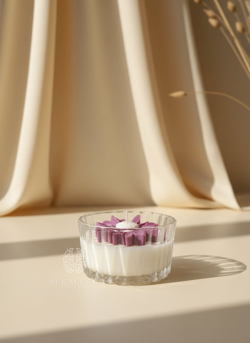 Warm Embrace Fluted Jar Candle