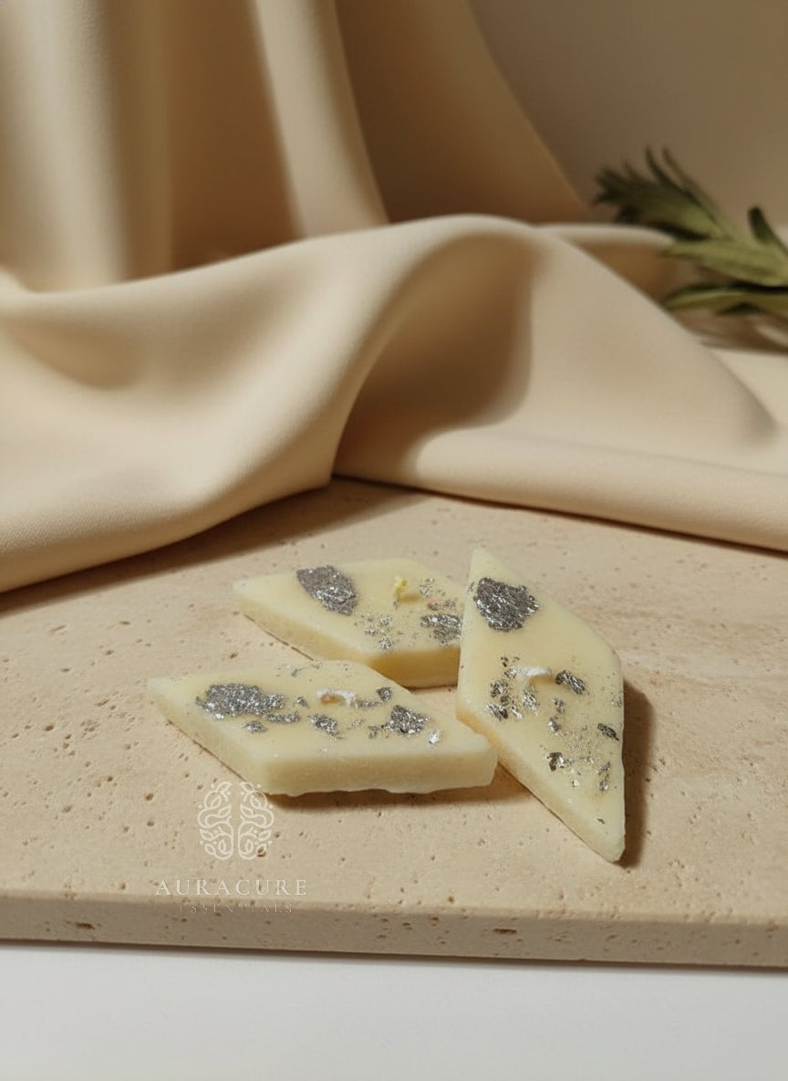 Festive Kaju Katli Barfi Candle