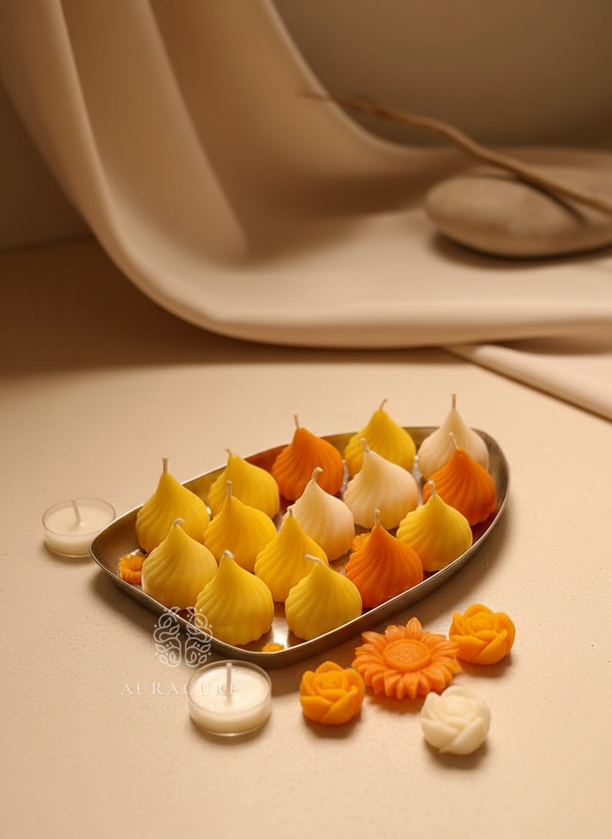Ganesha Prasad Modak Candle
