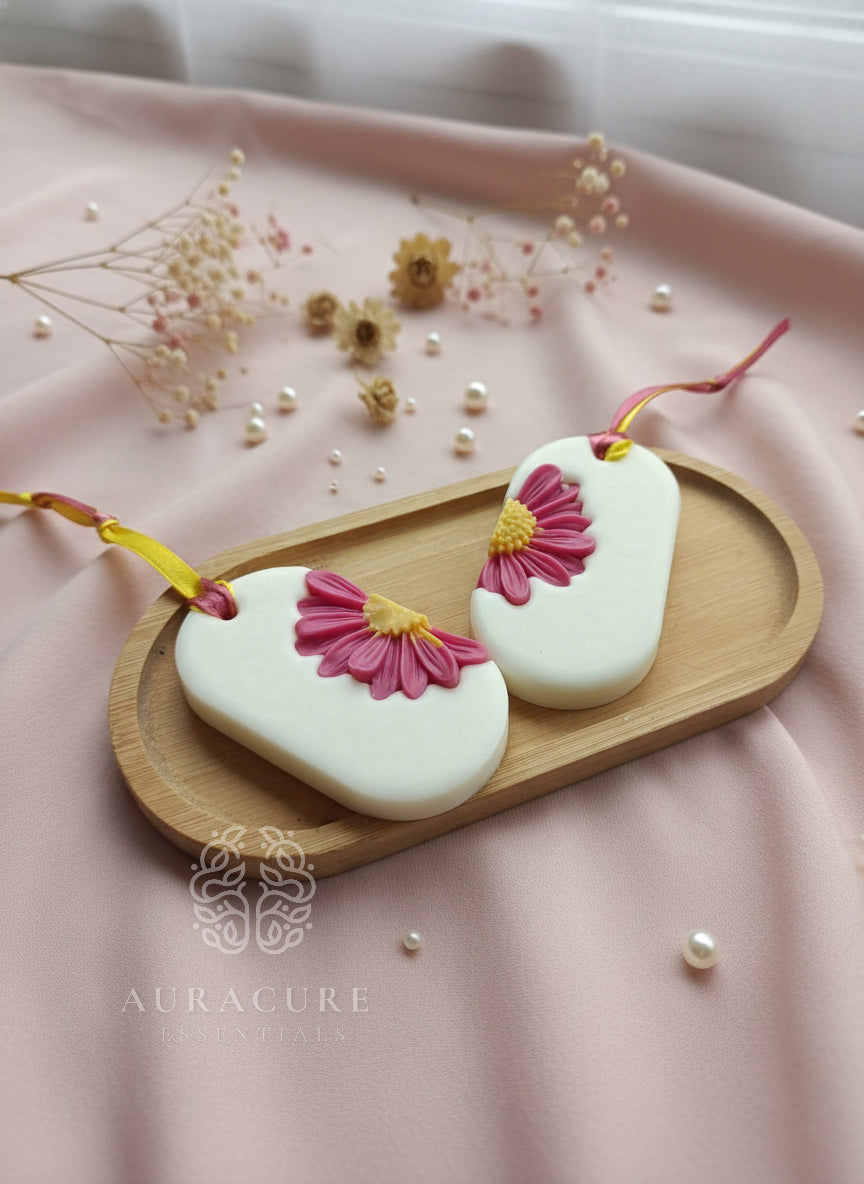 Meadow Breeze Wax Sachet – Handmade Floral Scented Wax Air Freshener