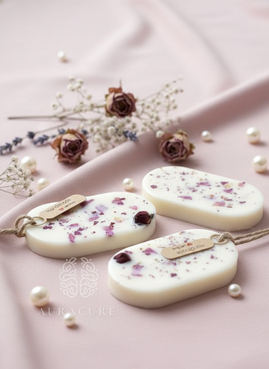 Meadow Breeze Wax Sachet – Handmade Floral Scented Wax Air Freshener