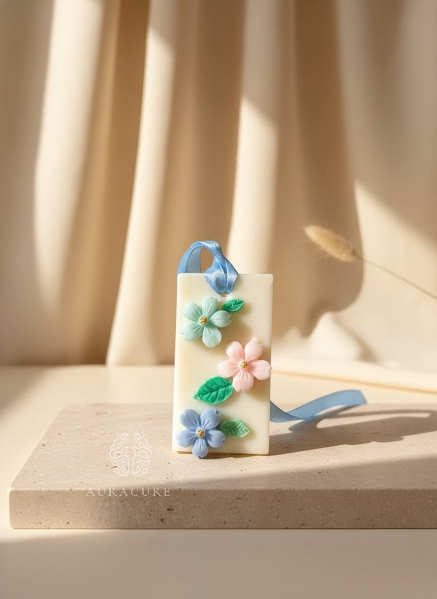 Meadow Breeze Wax Sachet – Handmade Floral Scented Wax Air Freshener