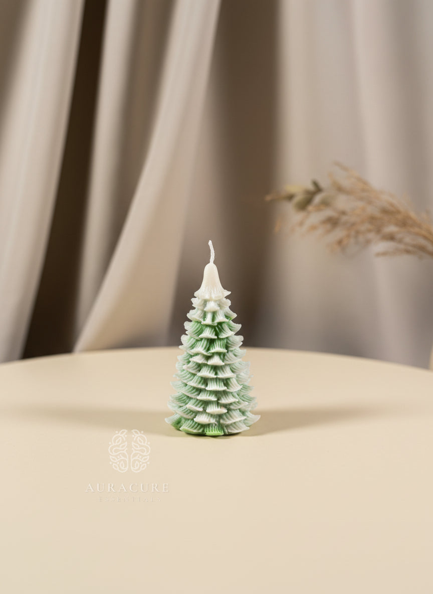 Holiday Pine Christmas Tree Whisper Candle