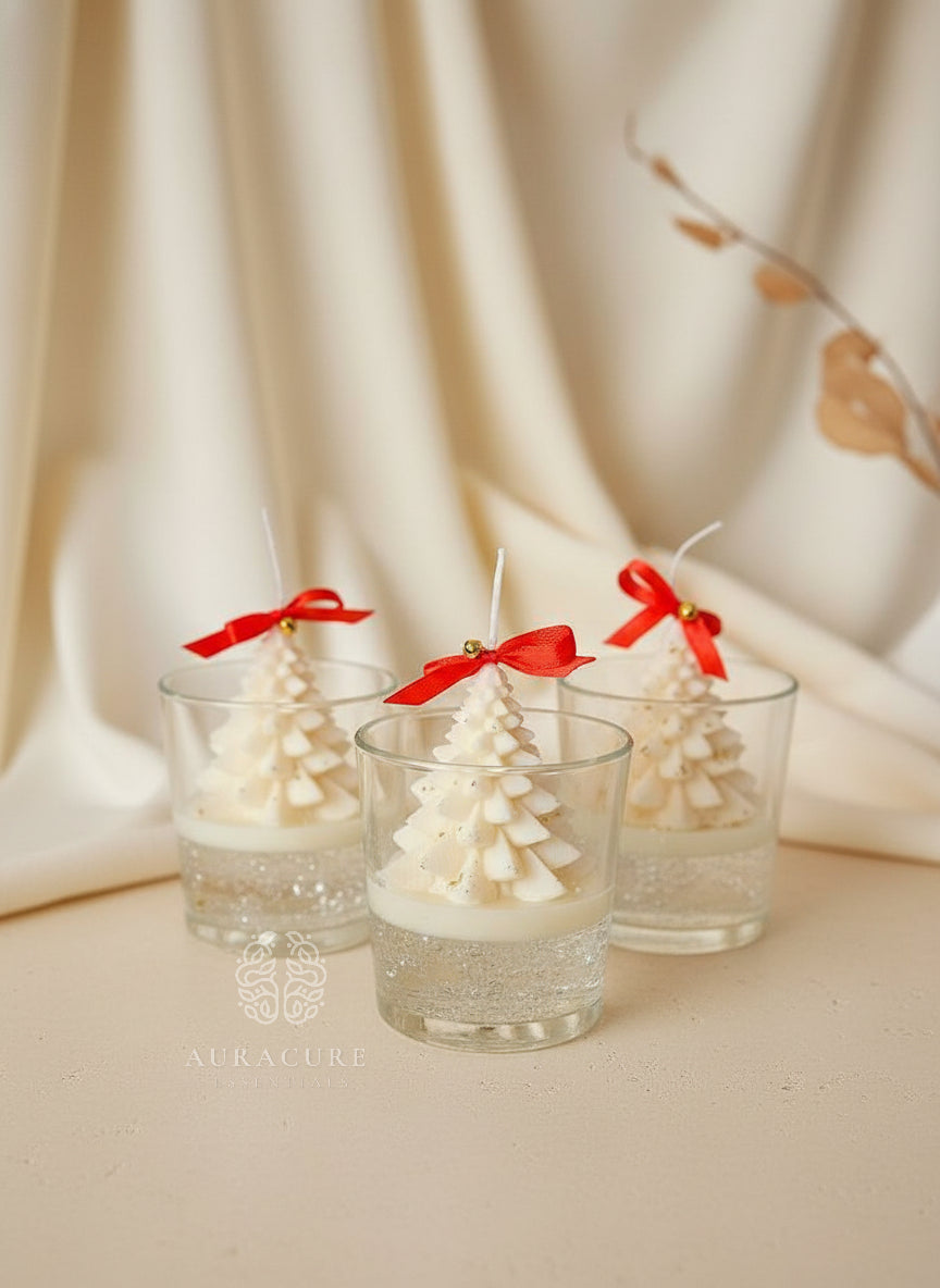 Holiday Pine Christmas Tree Whisper Candle