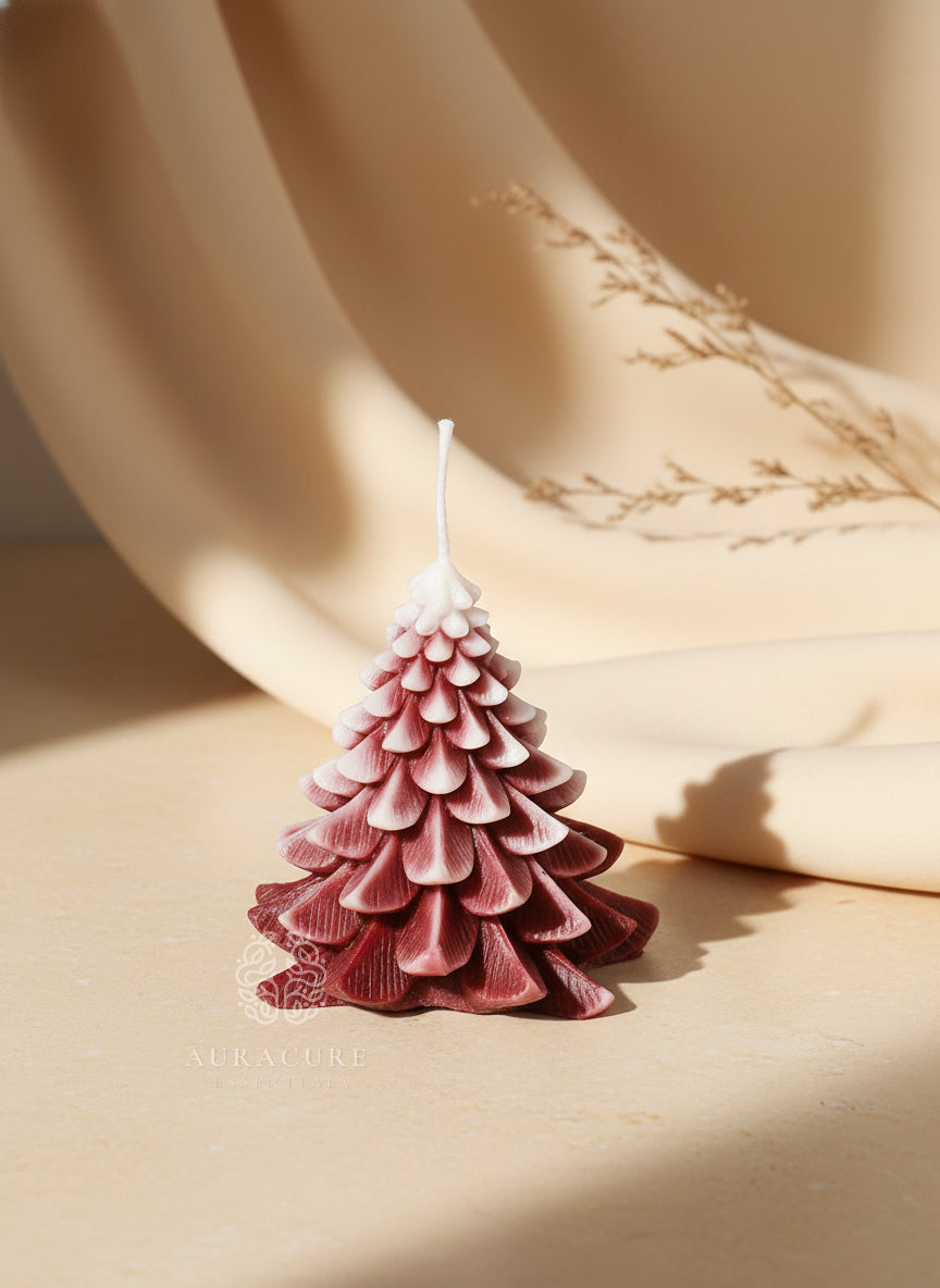 Holiday Pine Christmas Tree Whisper Candle