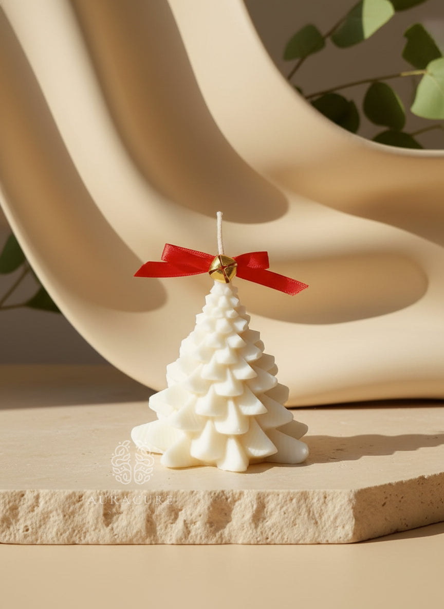 Holiday Pine Christmas Tree Whisper Candle