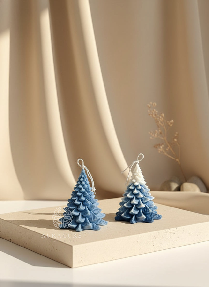 Holiday Pine Christmas Tree Whisper Candle