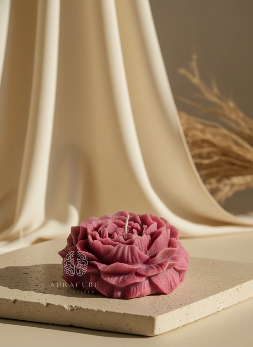 Grande Peony Bloom Candle