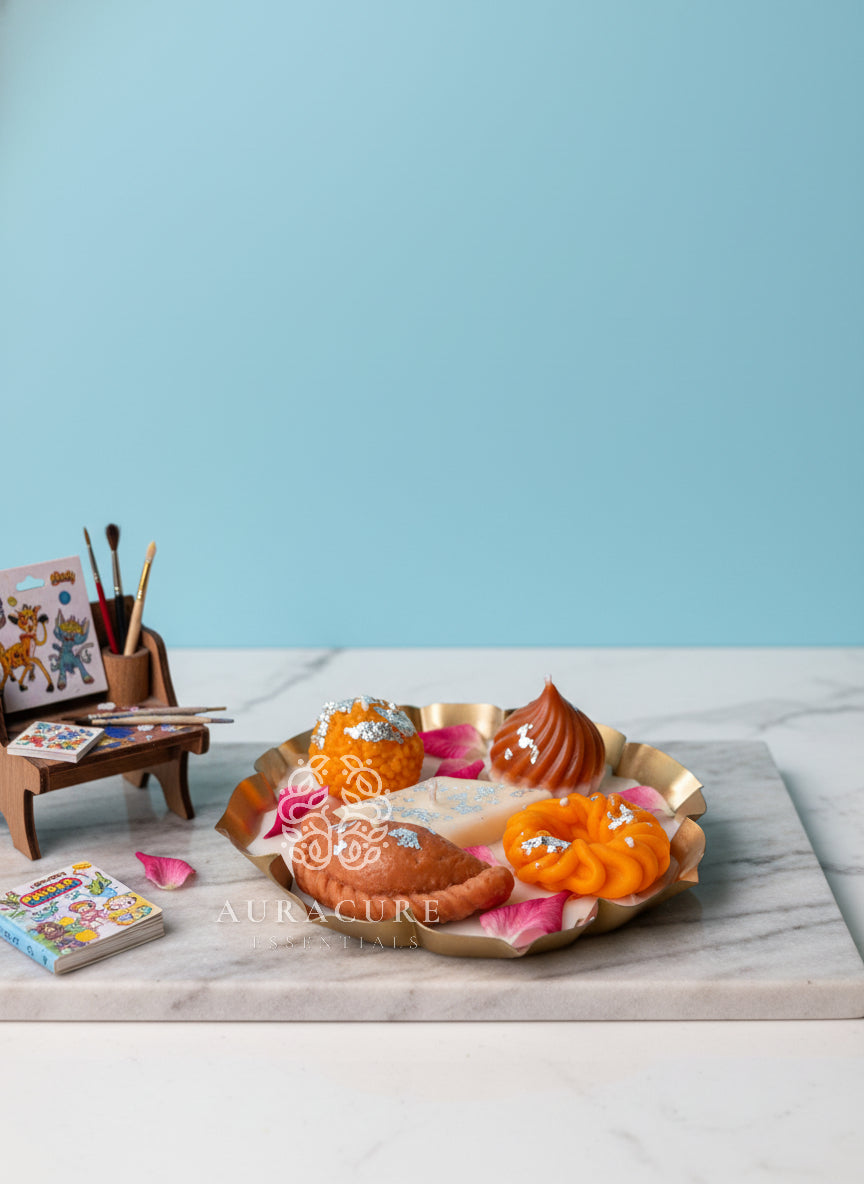 Shaahi Mithai Platter Candle