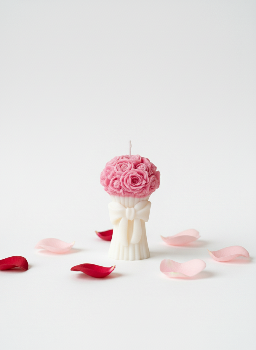 Cupid’s Rose Bouquet Candle