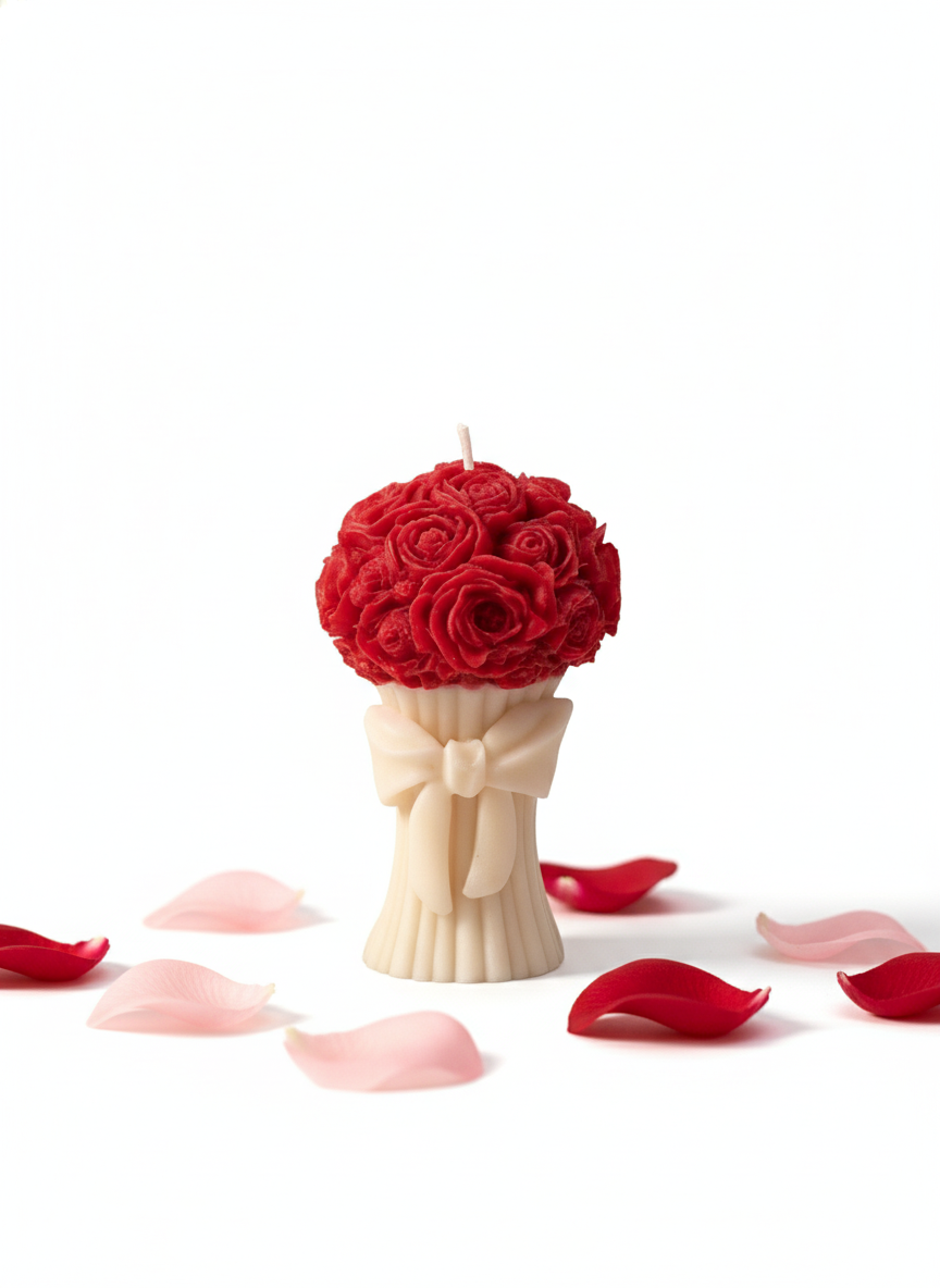 Cupid’s Rose Bouquet Candle