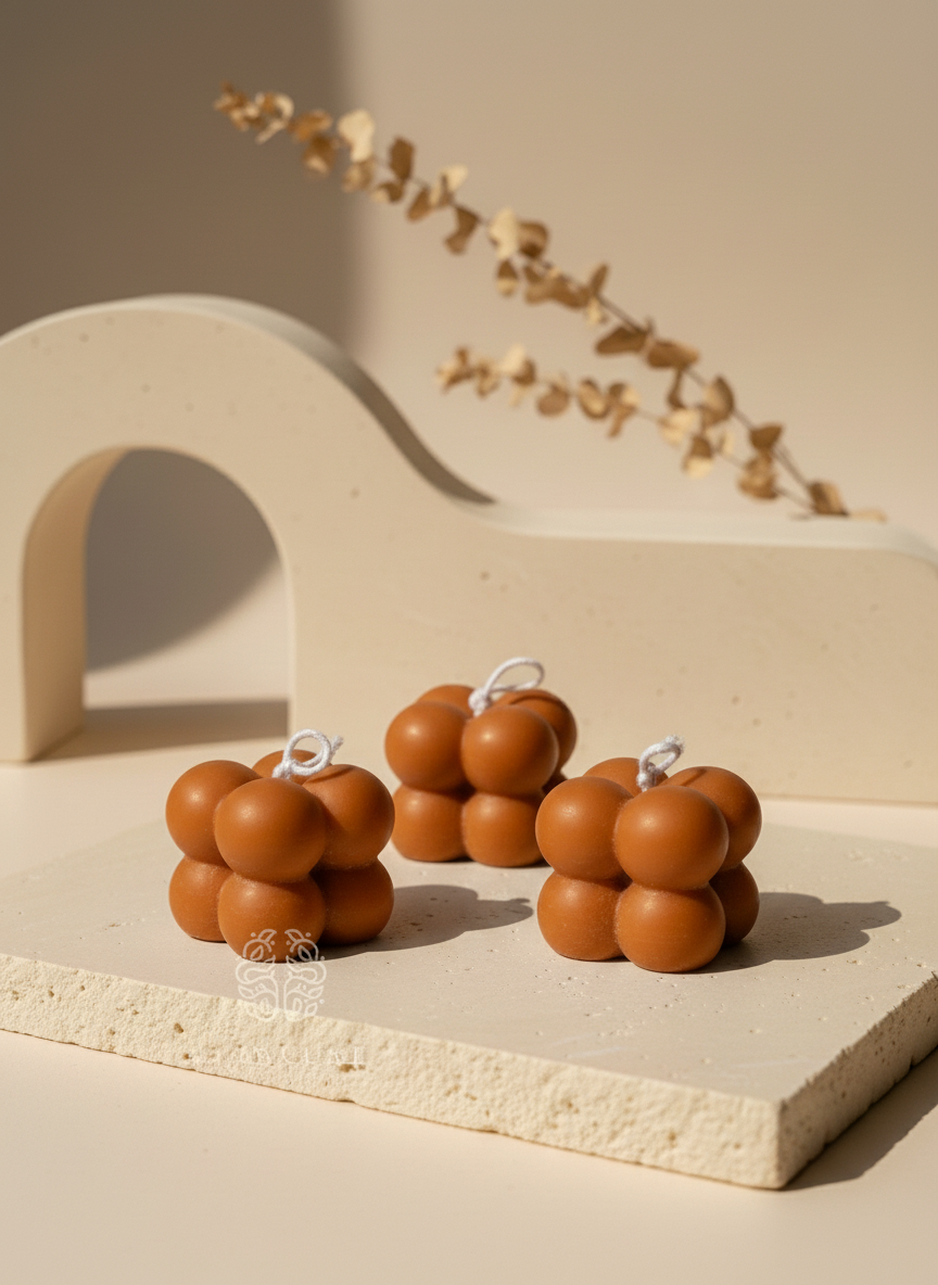 Mini Mood Bubble Candle, Pack of 4