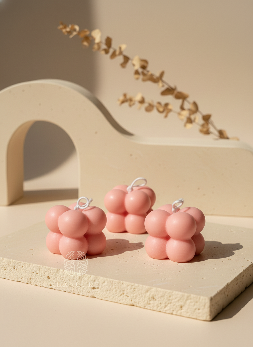 Mini Mood Bubble Candle, Pack of 4