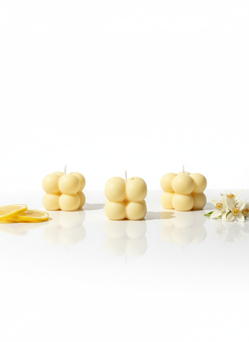 Mini Mood Bubble Candle, Pack of 4