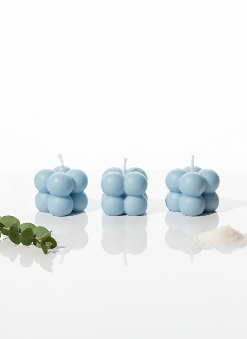 Mini Mood Bubble Candle, Pack of 4