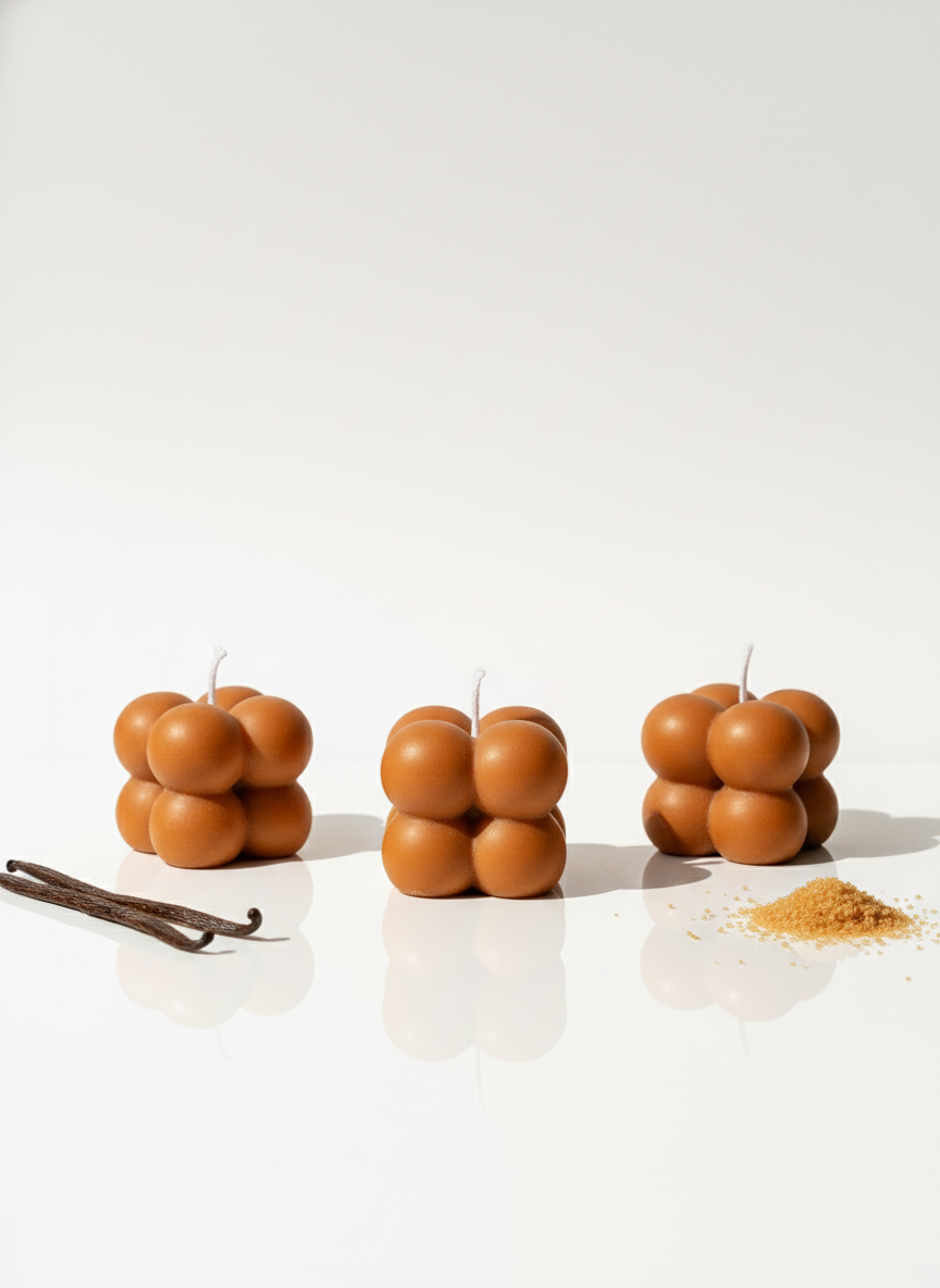 Mini Mood Bubble Candle, Pack of 4