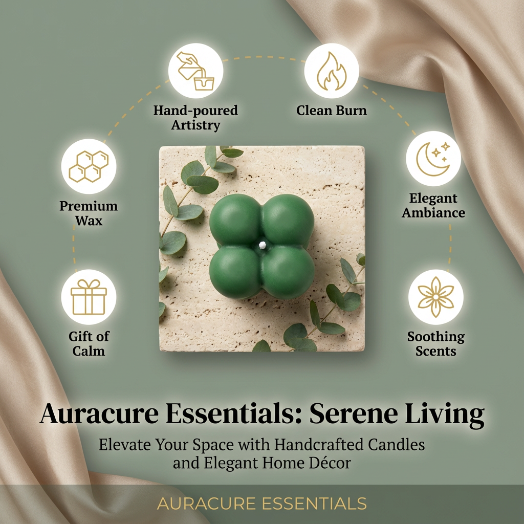 Mini Mood Bubble Candle, Pack of 4