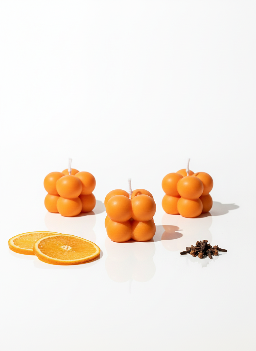 Mini Mood Bubble Candle, Pack of 4