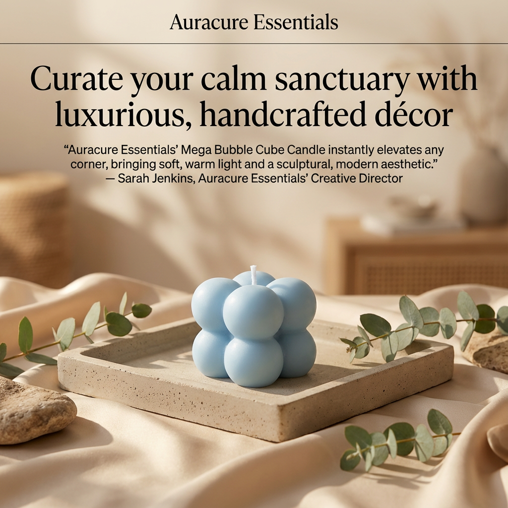 Mini Mood Bubble Candle, Pack of 4