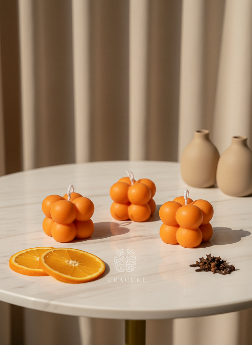 Mini Mood Bubble Candle, Pack of 4