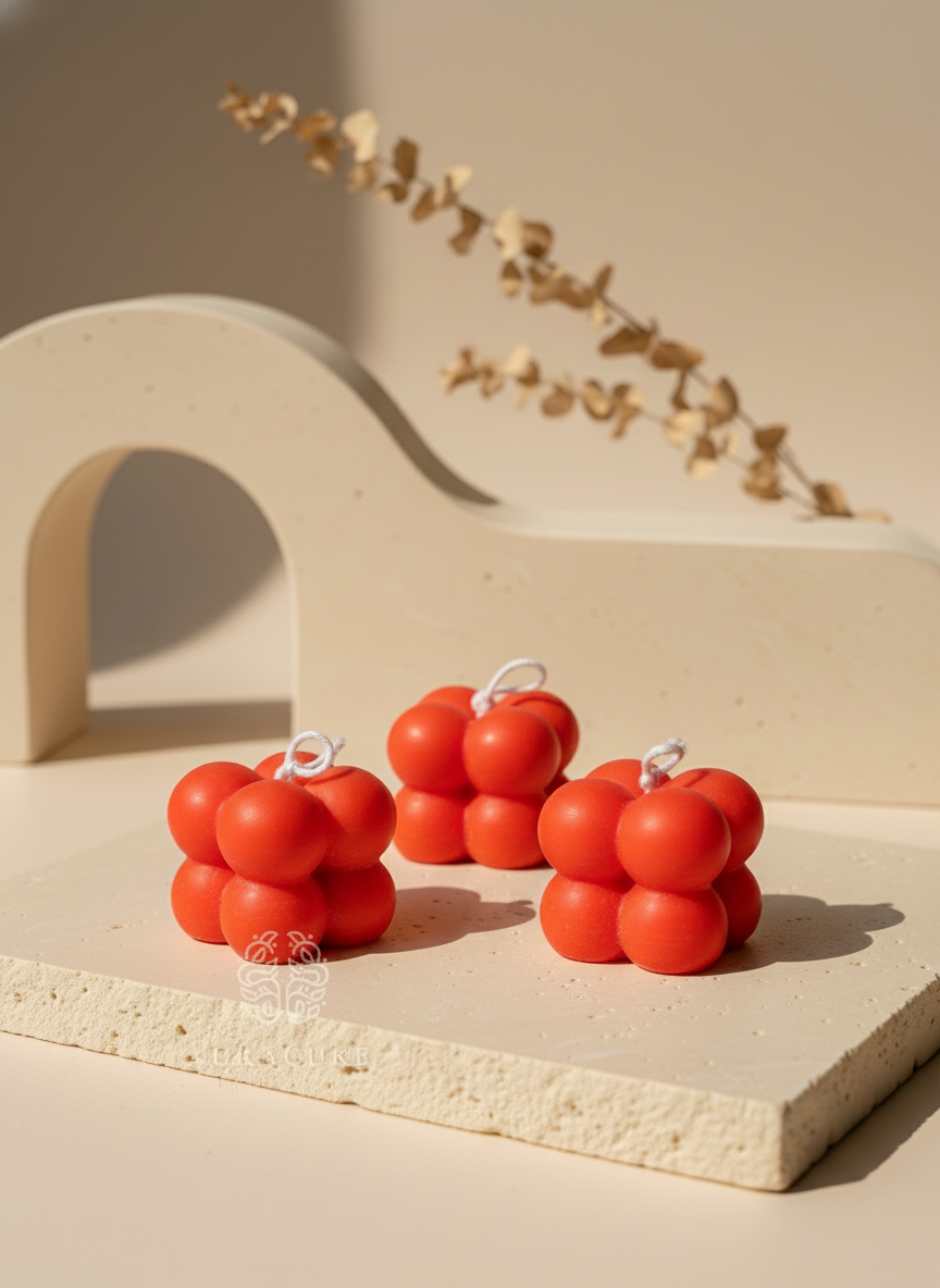 Mini Mood Bubble Candle, Pack of 4