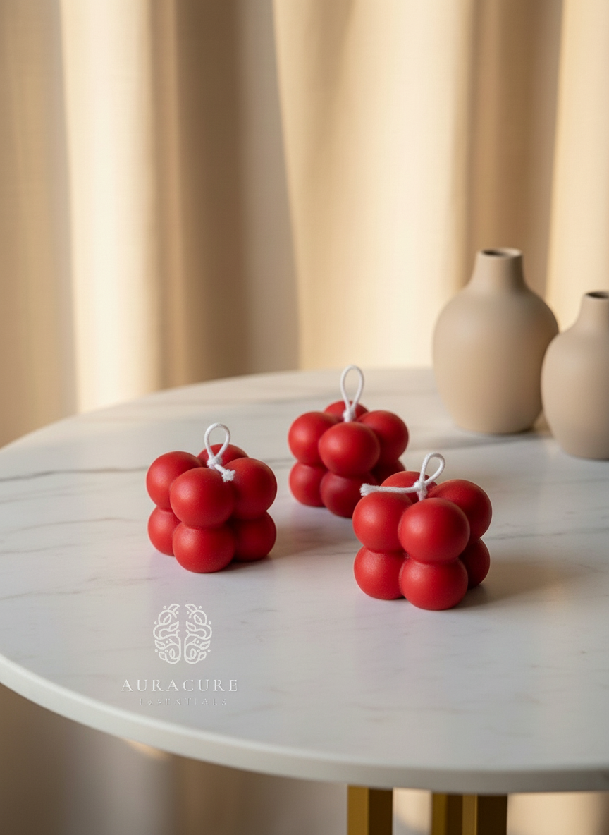 Mini Mood Bubble Candle, Pack of 4