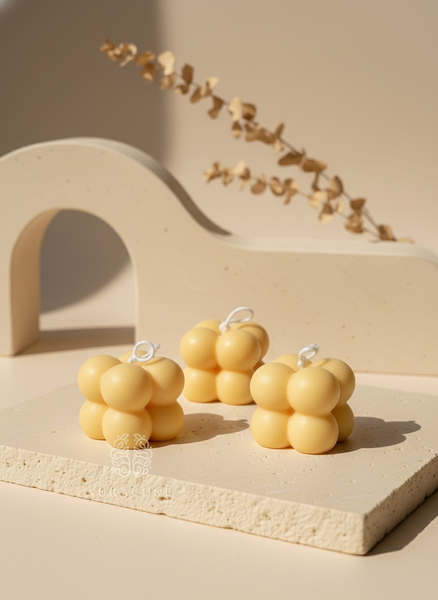 Mini Mood Bubble Candle, Pack of 4