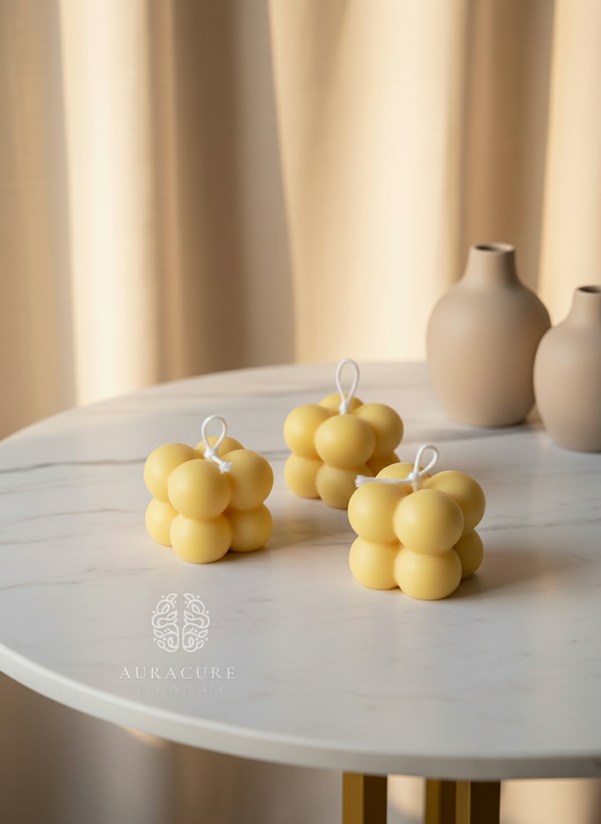 Mini Mood Bubble Candle, Pack of 4