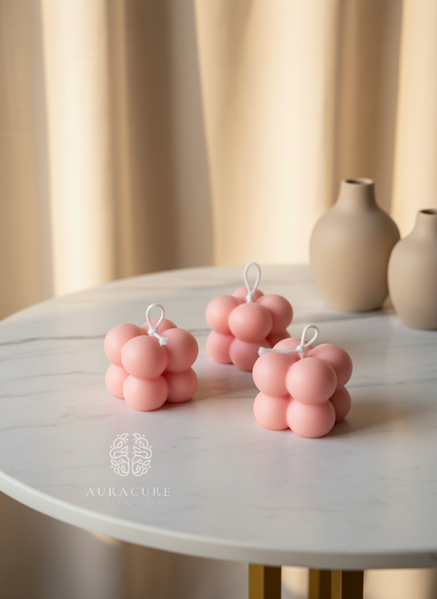 Mini Mood Bubble Candle, Pack of 4