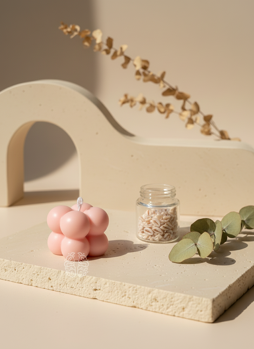 Mini Mood Bubble Candle, Pack of 4