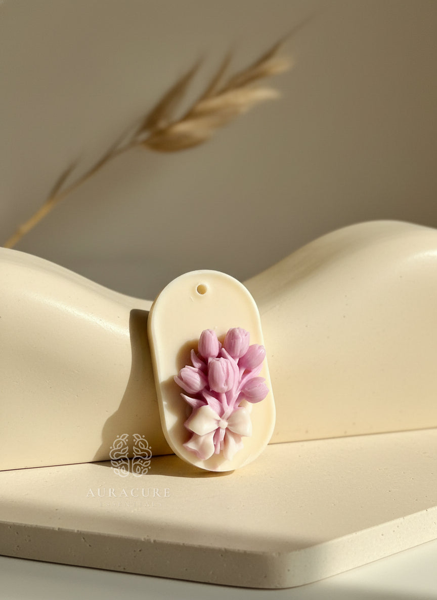 Meadow Breeze Wax Sachet – Handmade Floral Scented Wax Air Freshener