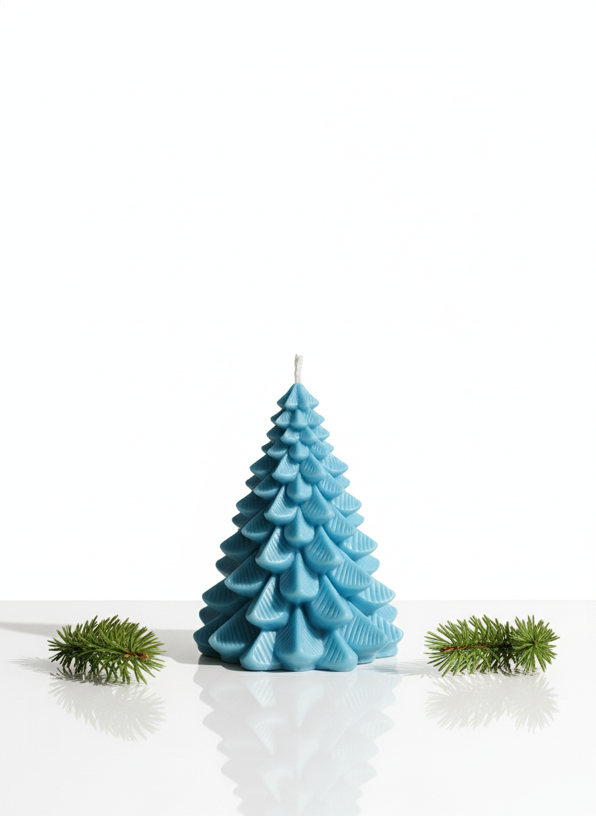 Holiday Pine Christmas Tree Whisper Candle