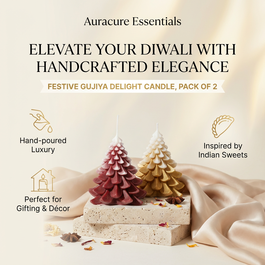 Holiday Pine Christmas Tree Whisper Candle